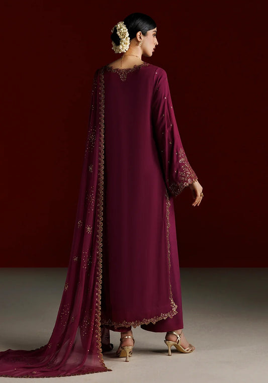 Iznik CC-109 Luxury Chiffon Embroidered 3Pc Unstitched Suit PA-241