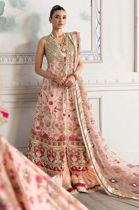 Crimson Luxury Raw Silk Unstitched 3 Piece Crystal Chinoiserie