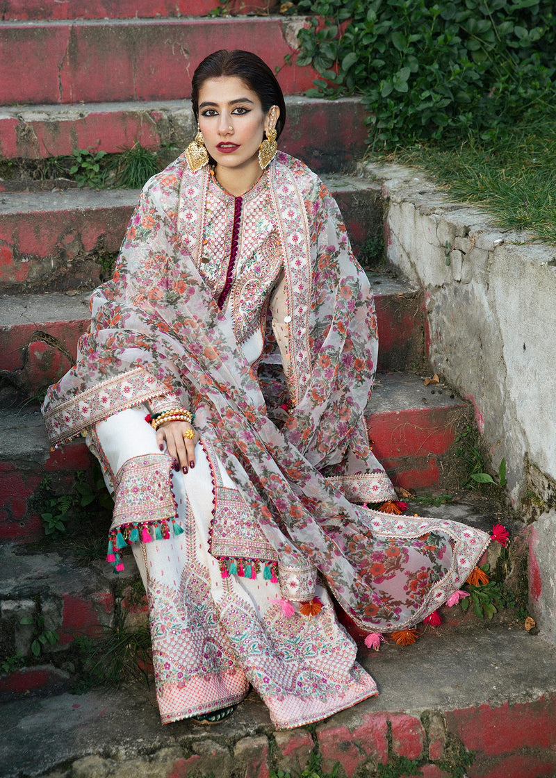 Hussain Rehar – Zoon 3 Pieces Embroidered Lawn Luxury Collection