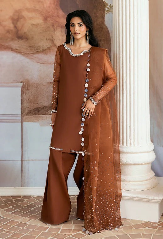 Vanya SY-01 - Luxury Silk Embroidered 3 Piece Unstitched