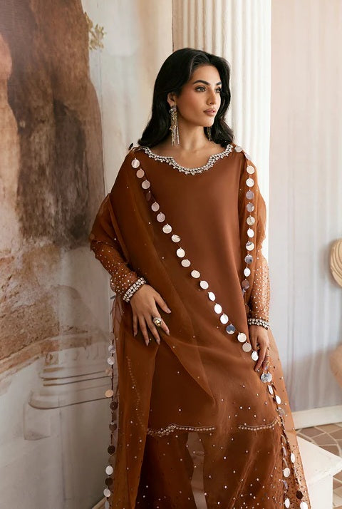 Vanya SY-01 - Luxury Silk Embroidered 3 Piece Unstitched