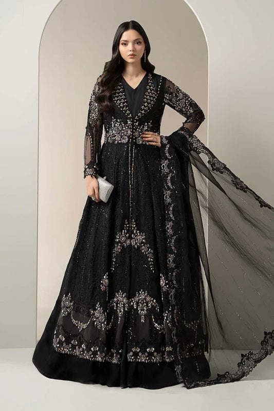 Maria.B Luxury Net Embroidered Unstitched 3 Piece - BDS-3004