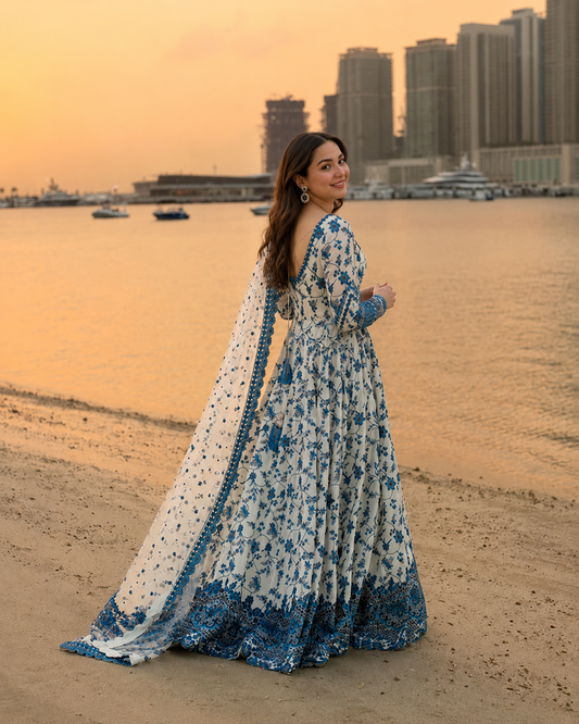 FZ Luxury Lawn Embroidered Jehona 0001