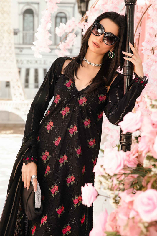 Maria.B MPrints Embroidered Lawn Unstitched 3Pc Suit MPT-2601-B