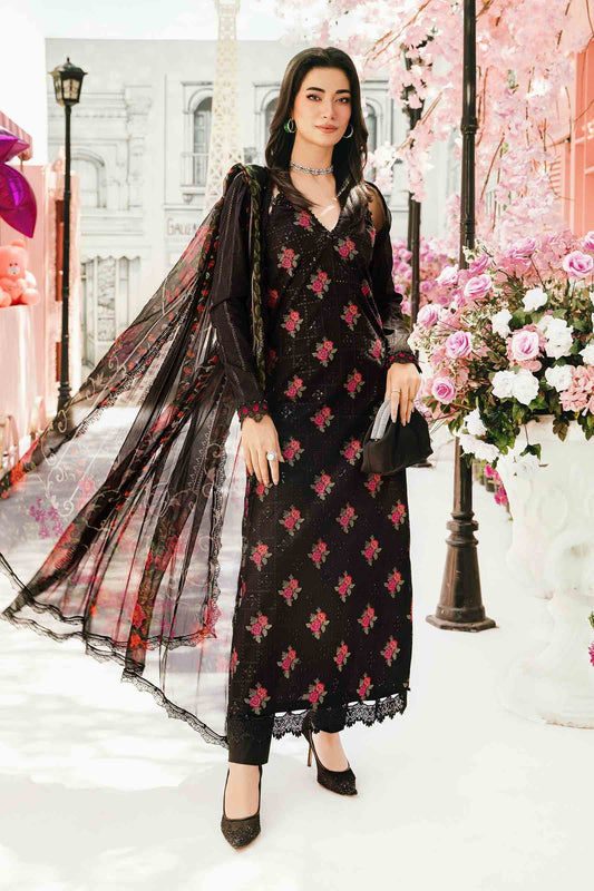 Maria.B MPrints Embroidered Lawn Unstitched 3Pc Suit MPT-2601-B