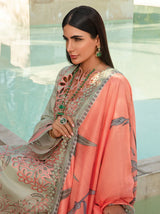 Rang Rasiya Carnation Luxury Lawn Unstitched D-7 Orchid