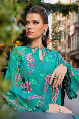 Maria.B MPRINTS 3 Piece Unstitched Luxury Lawn Suit MPT-2301-A