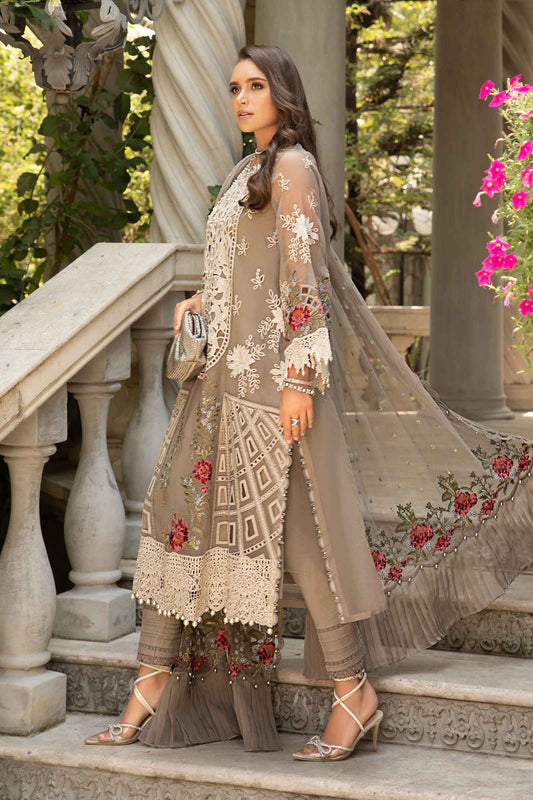 Maria.B Luxury Embroidered Organza Collection 24-01  Eid Collection