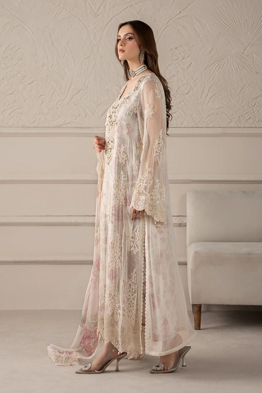 Maria.B Luxury Chiffon Embroidered 3 Pc Unstitched Collection MCS-25-101