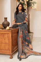 Maria.B Luxury Embroidered Lawn Unstitched MPT 2202-B