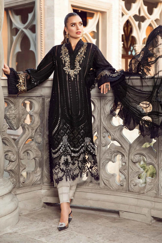 Maria.B Luxury Lawn Eid Ul Azha Collection Hit Code D-03 PURE LAWN