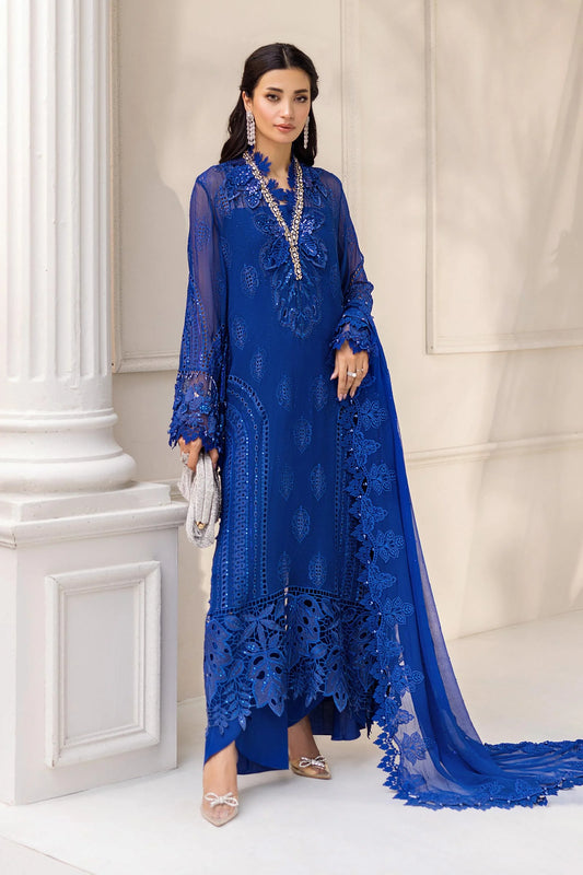 Maria.B Luxury Chiffon Embroidered Unstitched Collection MPC-25-103