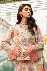 Maria.B Mprints 3 Piece Unstitched Printed Suit MPT-2204-A