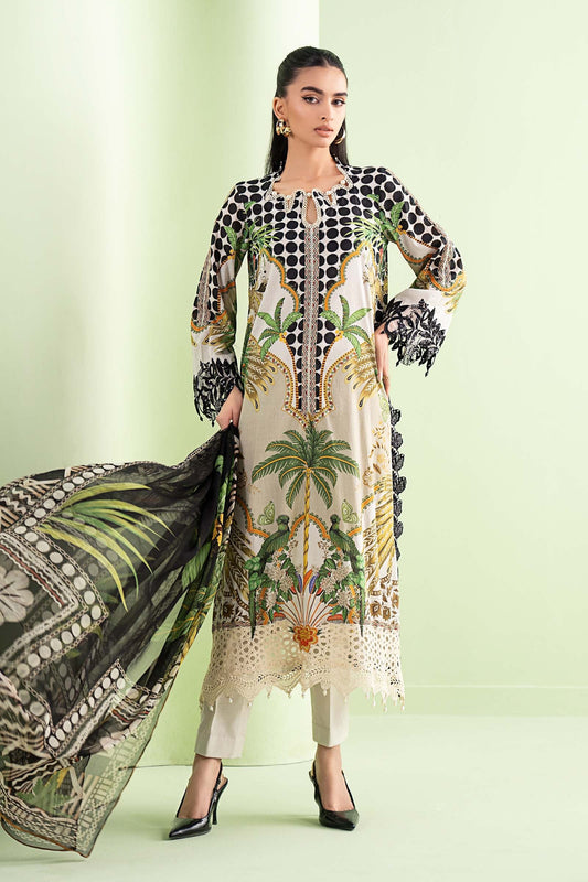 Maria.B - Luxury Lawn Embroidered Unstitched 3 Piece - MPS-2905