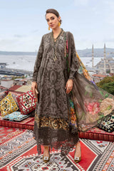 Maria.B MPRINTS 3 Piece Unstitched Luxury Lawn Suit MPT-2307-A