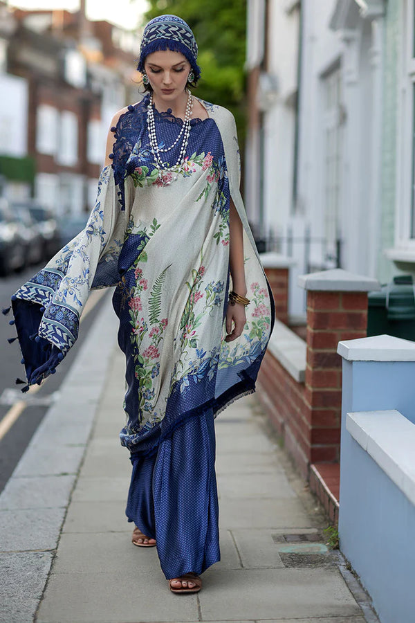 Sobia Nazir Embroidered Silk Suits Unstitched 3 Piece SN23SL D-08 - Formal Collection