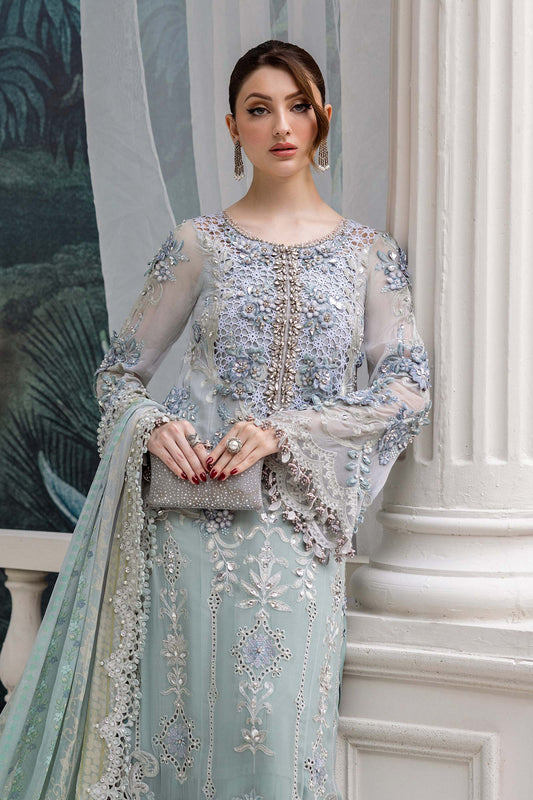 Maria.B Luxury Pure Chiffon Embroidered Collection MPC-25-108