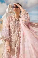 Maria.B Unstitched Embroidered Luxury Lawn Unstitched 3Pc Suit D-2406-A