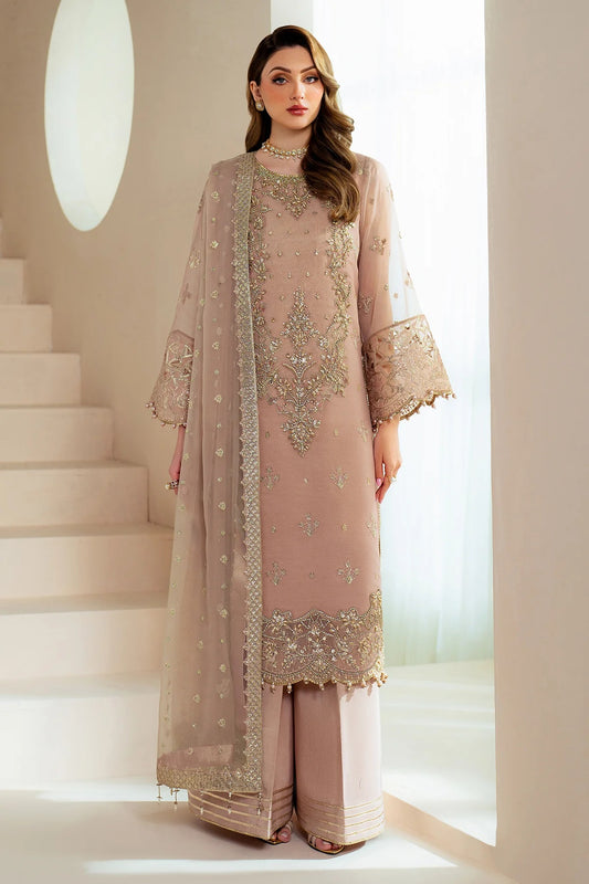 Alizeh- Luxury Lawn Embroidered 3 Piece Unstitched - Orla