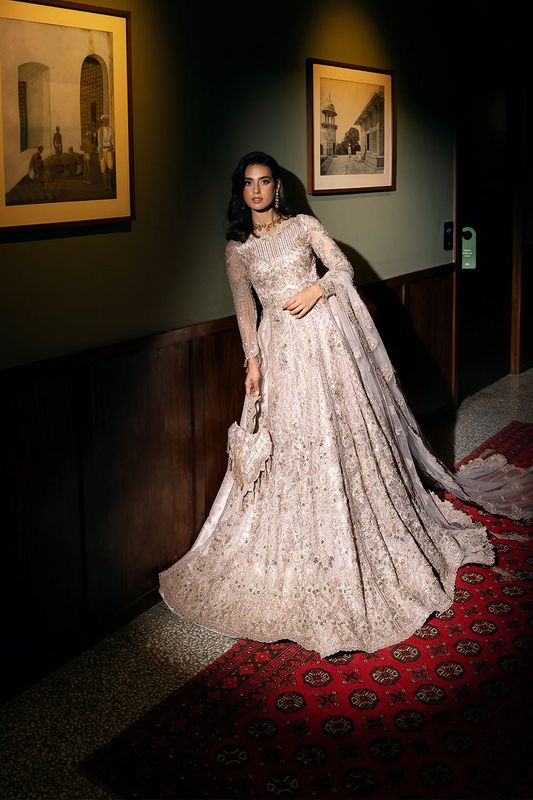 Saira Rizwan Luxury Net Embroidered Unstitched Collection RIGEL-SRF-D-03