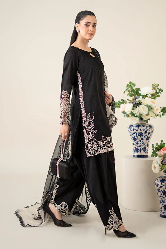 Maria.B Luxury Embroidered Chiffon Collection Dobby Suit MBL-67