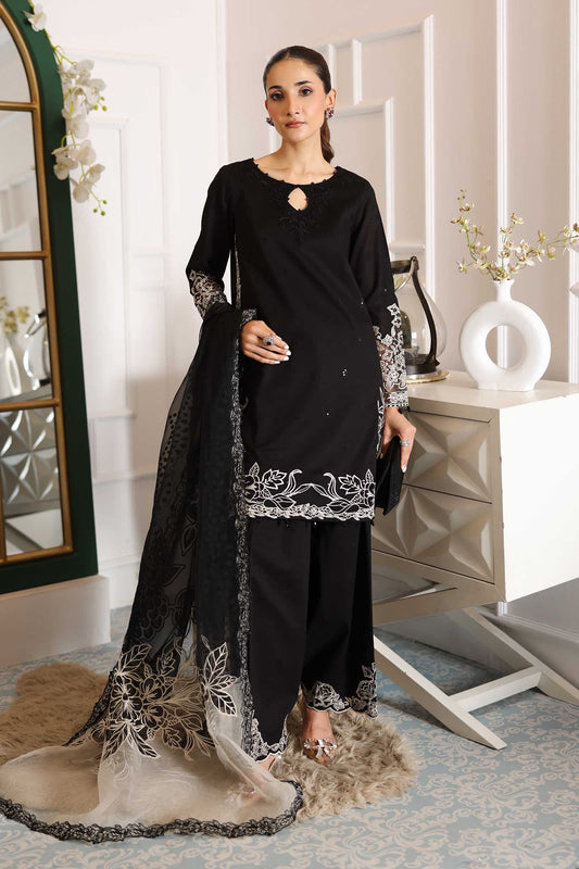 Maria.B Luxury Embroidered Chiffon Collection Dobby Suit MBL-67