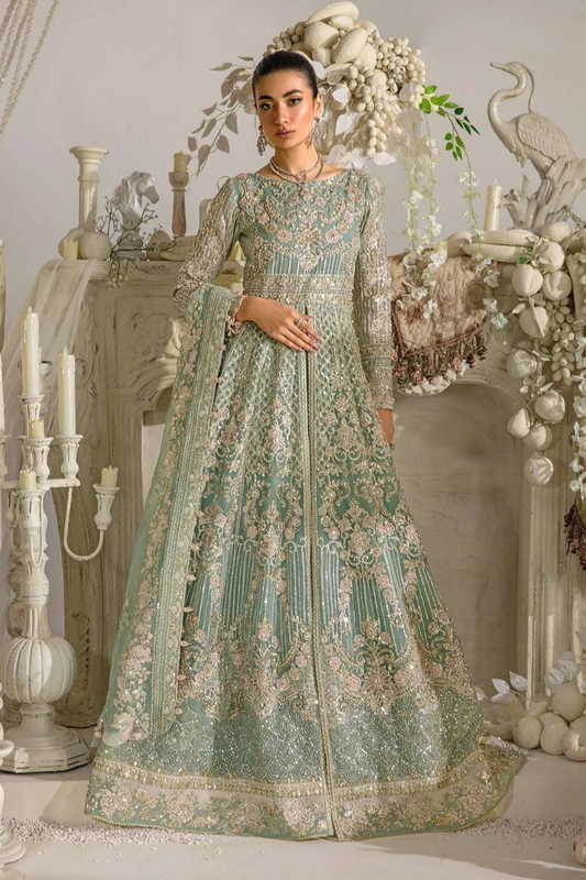 Elaf Luxury Organza Hand Emblishment Unstitched Collection EFE-02