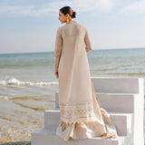 Sahil by Qalamkar Embroidered Lawn Suits Unstitched 3 Piece QLM-01 Aiyla - Luxury Collection