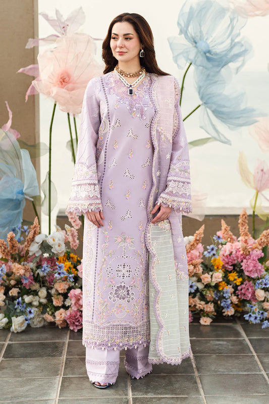 Qalamkar Sahil Embroidered Lawn Unstitched 3Pc Suit FK-09 EVELYN