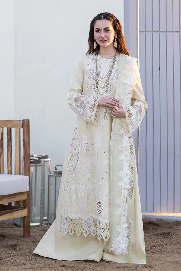 Qalamkar Sahil Kinare Jana Luxury Lawn Unstitched ChikenKari Collection