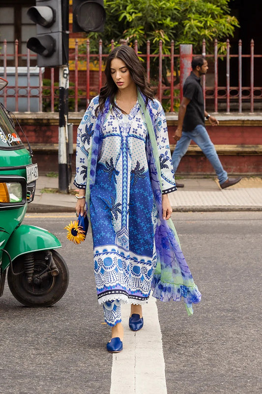 Mushq Luxury Lawn Embroidered 3 Piece Unstitched Ksenia