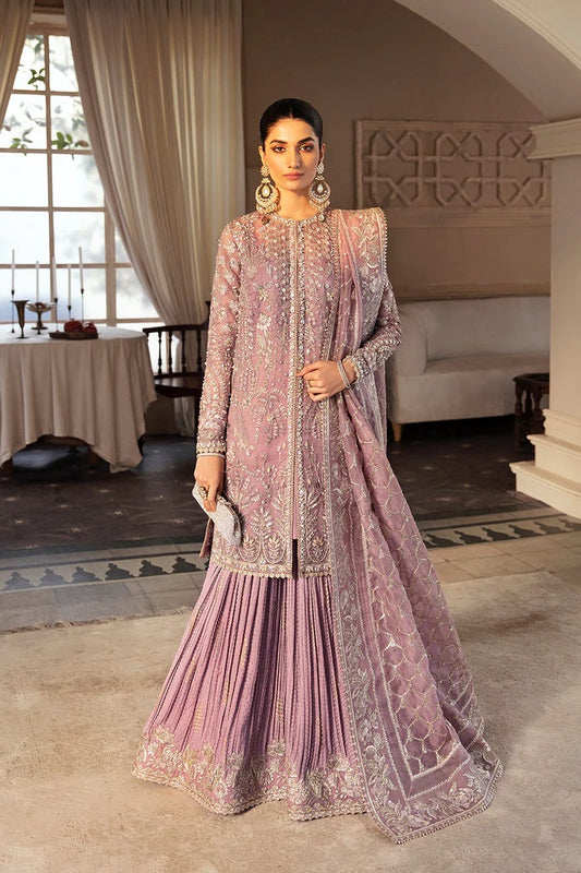Soraya Organza Embroidered Unstitched 3 Piece Sehr