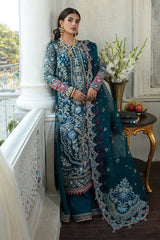 Soraya Festive Unstitched 3 Pc Collection 01 Diana Hand Embroidered Work