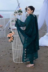 Luxe By Azure Embroidered Chiffon Suits Unstitched 3 Piece AS-110 Jasper Shine
