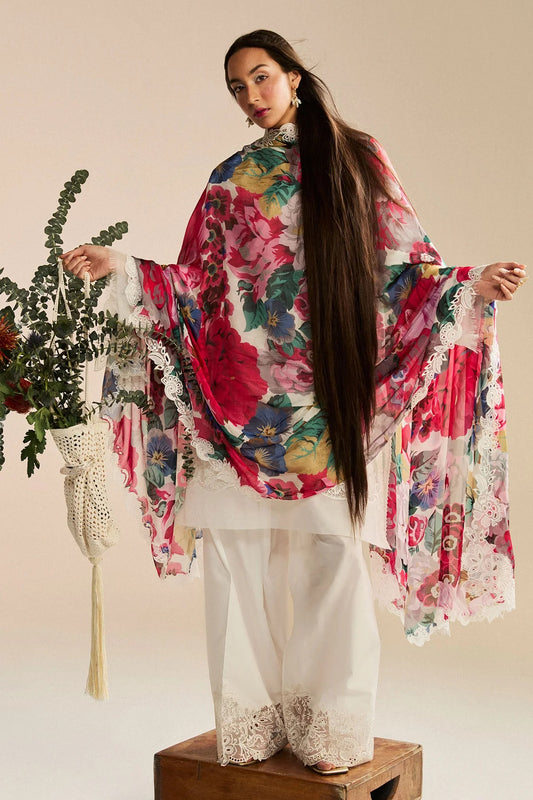 Zara Shahjahan Satori Embroidered Lawn Collection 3 Piece Unstitched Kaori-1A
