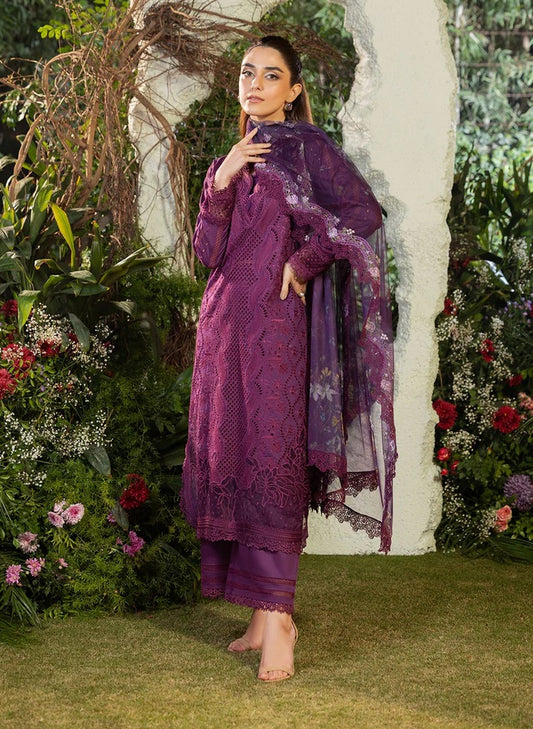 Sobia Nazir 2 B 3 Piece Luxury Lawn Embroidered Unstitched