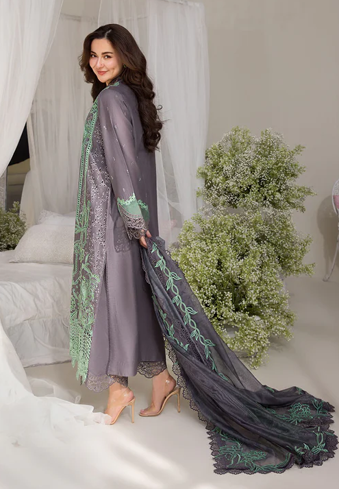 Sobia Nazir Luxury Lawn Embroidered 3 Piece Unstitched 3B