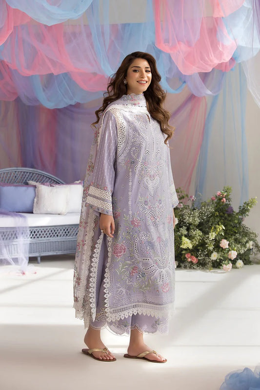 Sobia Nazir Luxury Lawn Embroidered 3 Piece Unstitched 5A