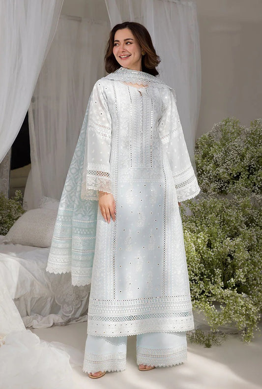 Sobia Nazir 7 A - Luxury Lawn Embroidered 3 Piece Unstitched