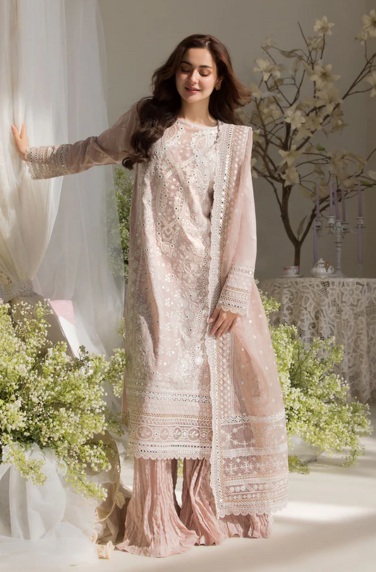 Sobia Nazir Luxury Lawn Embroidered 3 Piece Unstitched 9A