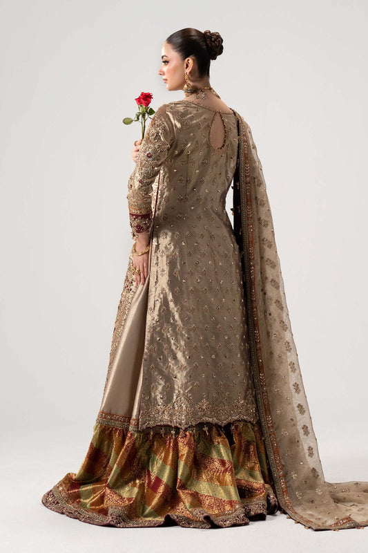 Maria B Zuhal Luxury Myssory Embroidered 3Pc Unstitched Suit PA-142