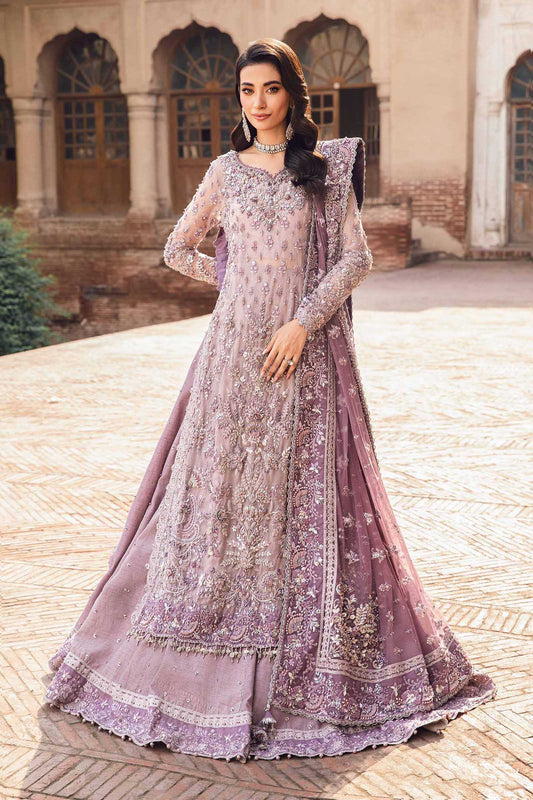 Maria B Luxury Organza Embroidered 3Pc Unstitched Suit Pinar