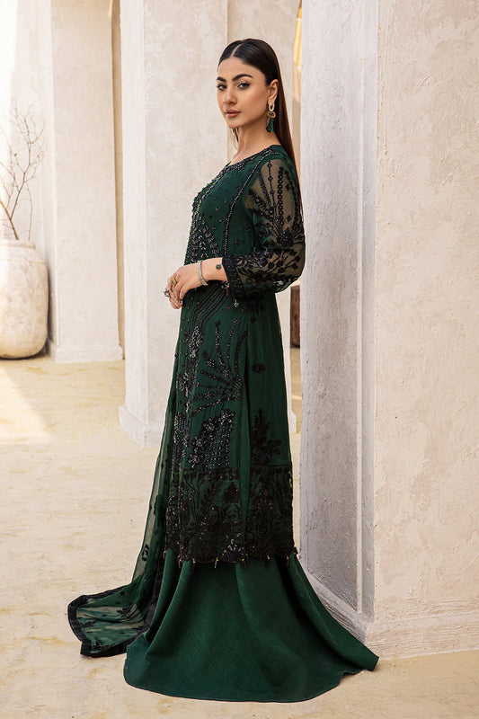 Zebtan Luxury Chiffon Embroidered Unstitched Collection ZR-03