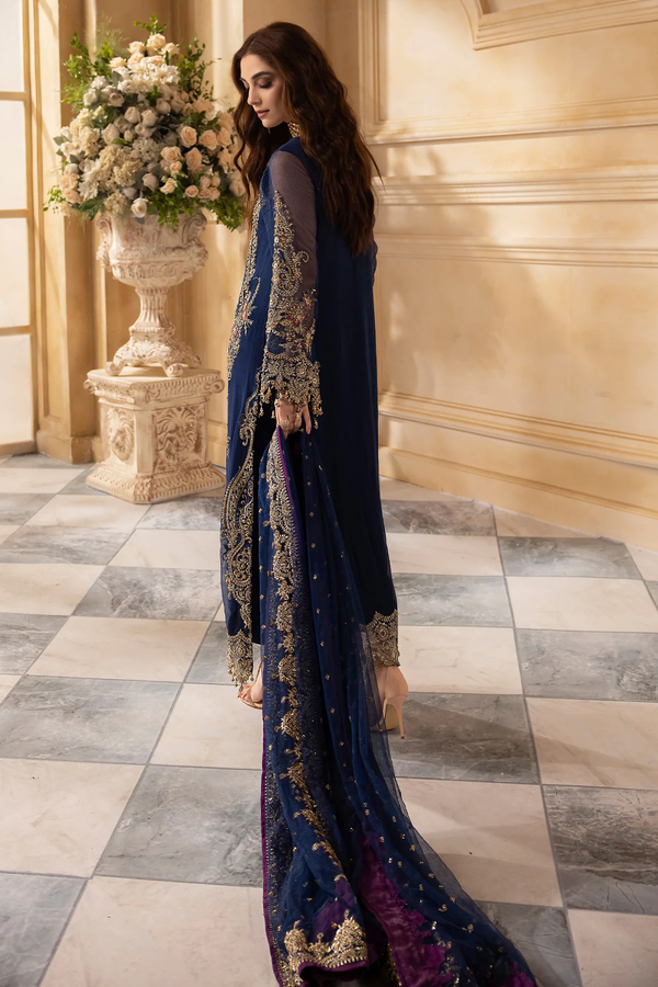 Charizma Premium Luxury Handwork Pure Chiffon with Premium Embroidered Dupatta DJW4-01