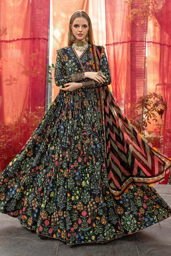Maria.B Mprints Luxury Embroidered Lawn Unstitched 1808-B