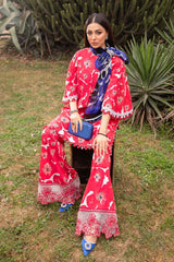 Maria.B M.Prints Unstitched Embroidered Lawn 3Pc Suit MPT-2112 A