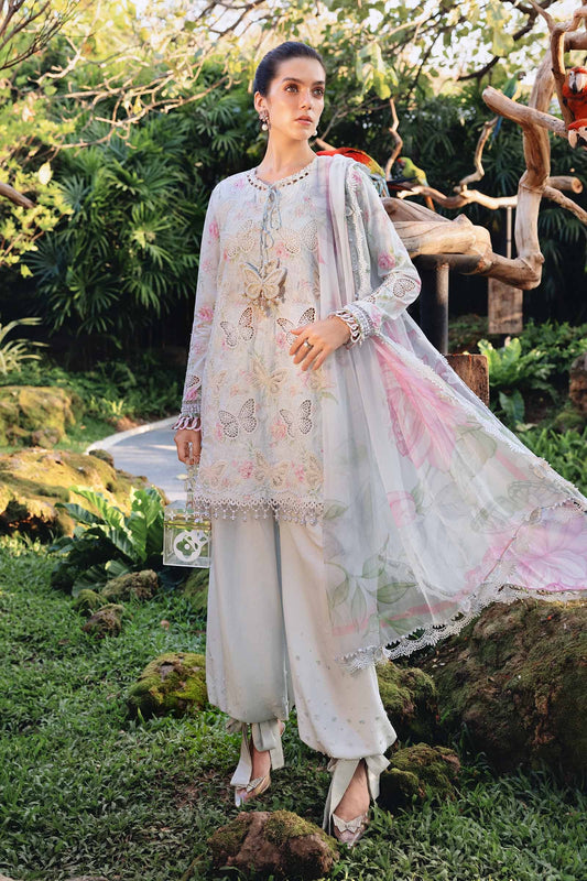 Maria.B - Luxury Lawn Embroidered 3 Piece Unstitched - MPT-2901-A