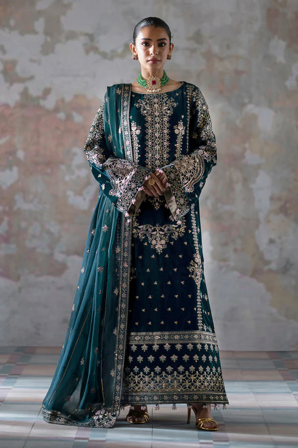 Emaan Adeel Saanjh Luxury Velvet Collection Unstitched MEHER