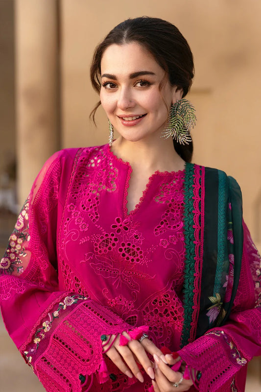 Saira Rizwan Luxury Lawn Embroidered 3 Piece Unstitched ELODIE-SRL25-04