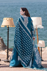 Qalamkar Luxury Lawn Embroidered Unstitched Collection FP-16 KIRA